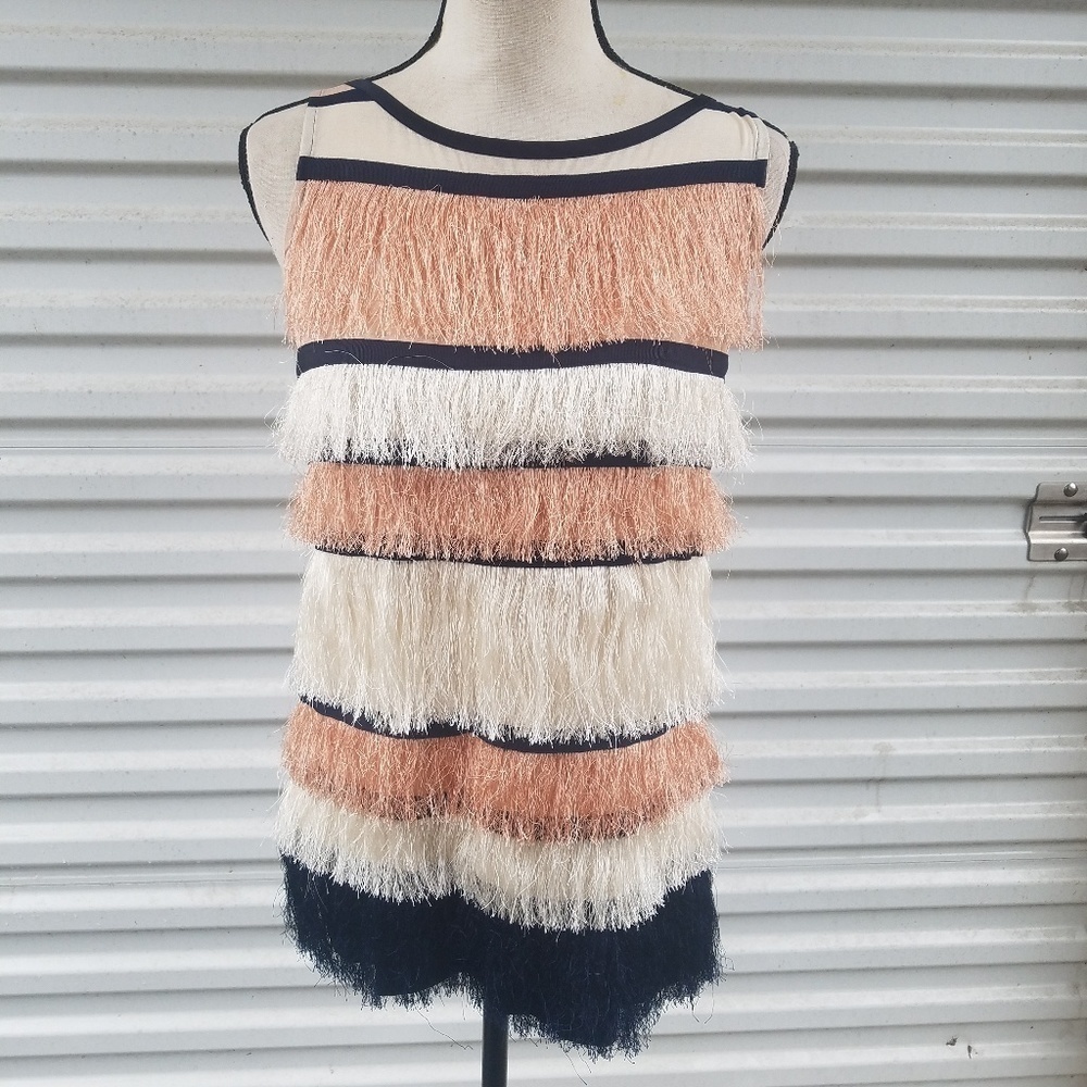 Ann Taylor Fringe top size small